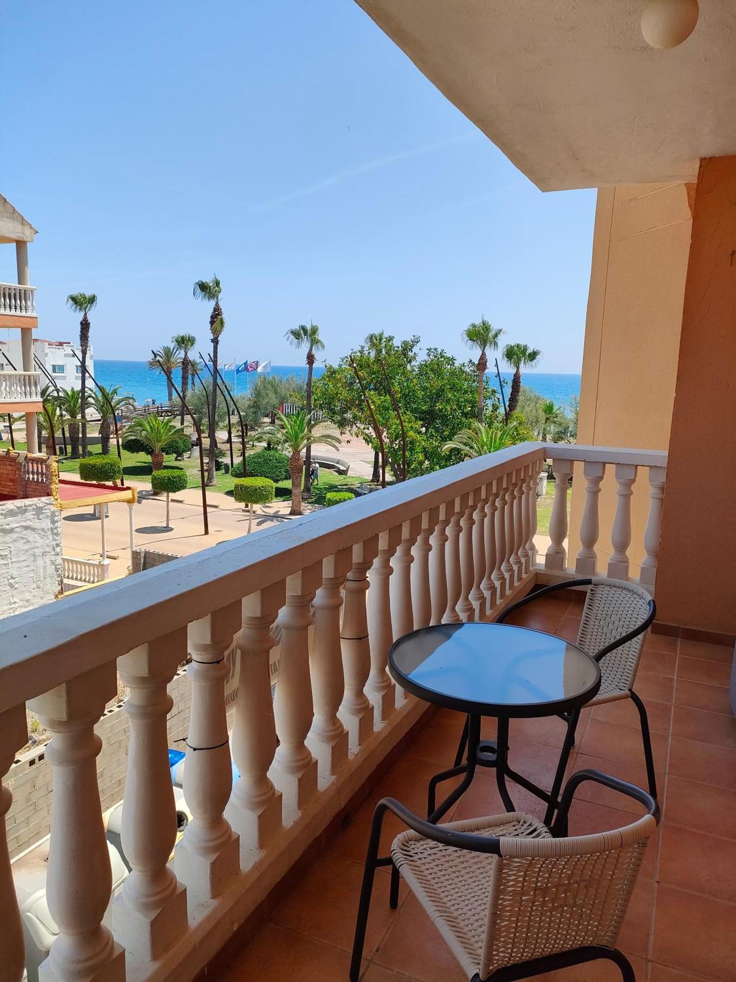 Playa Paradis - Primera Linea De Playa - Ap-7 3Min - Self Check-In 24H Moncofar Luaran gambar